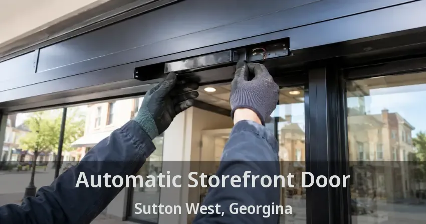 Automatic Storefront Door Sutton West, Georgina - ON