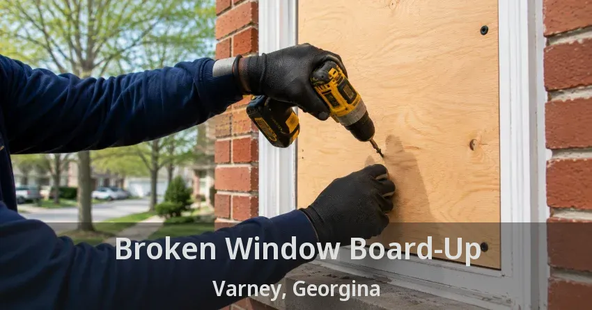 Broken Window Board-Up Varney, Georgina - ON