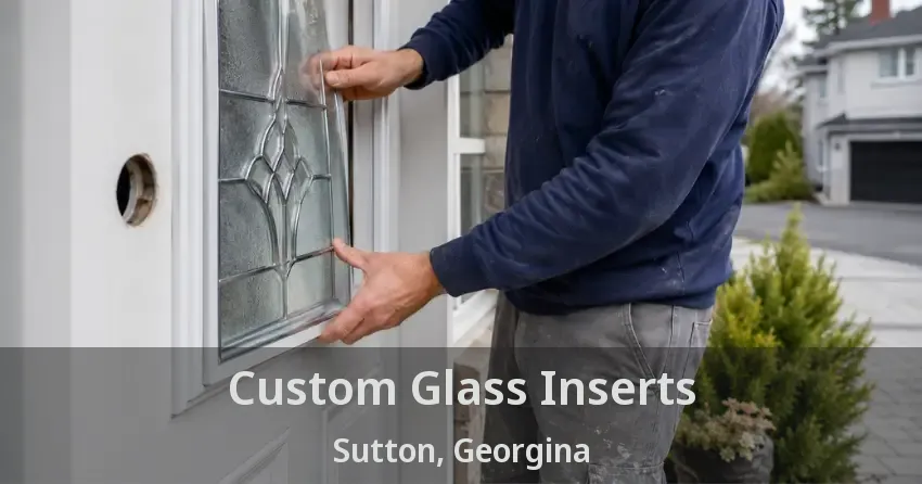 Custom Glass Inserts Sutton, Georgina - ON