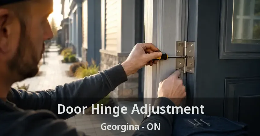Door Hinge Adjustment Georgina - ON