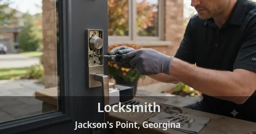 Locksmith Jackson's Point, Georgina - ON