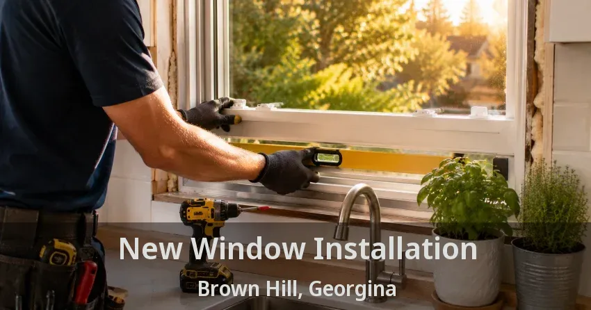 New Window Installation Brown Hill, Georgina - ON