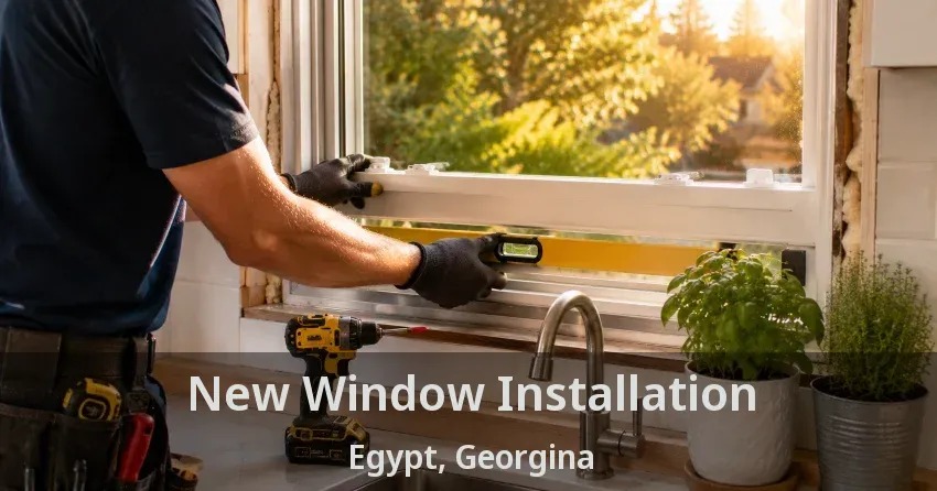 New Window Installation Egypt, Georgina - ON