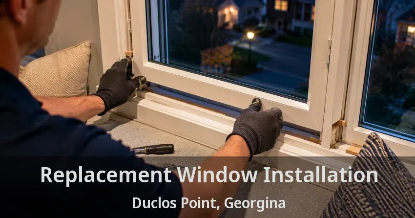 Replacement Window Installation Duclos Point, Georgina - ON