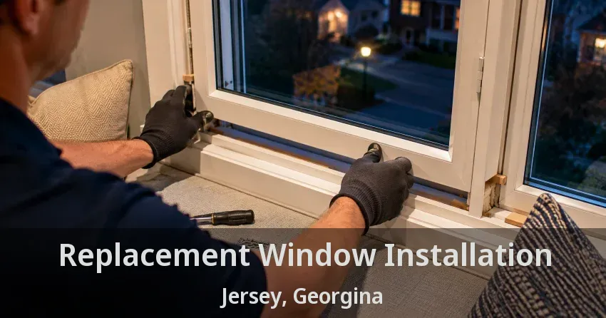 Replacement Window Installation Jersey, Georgina - ON