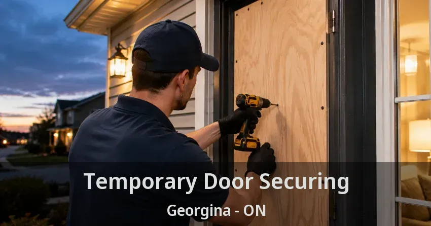 Temporary Door Securing Georgina - ON