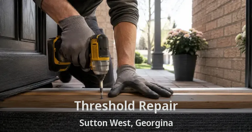 Threshold Repair Sutton West, Georgina - ON