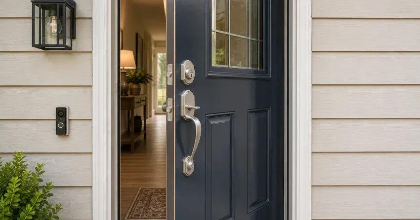 energy-efficient exterior door upgrade installation in Sutton West, Georgina
